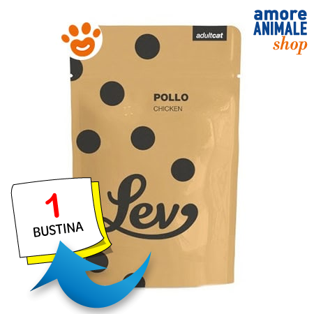 Lev al Pollo per Gatti - 60 g, 6 pezzi img 2